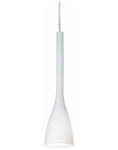 Светильник подвесной Flut SP1 H42 D10 5 макс 40Вт Е14 Белый 035697 Ideal lux