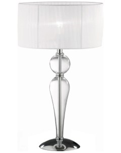 Настольная лампа Duchessa TL1 60Вт Е27 Металл Органза 044491 Ideal lux