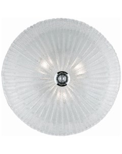 Потолочный светильник Shell макс 3x60Вт Е27 IP20 230В Прозрачный Стекло 008608 Ideal lux