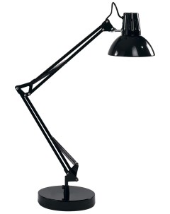 Лампа настольная Wally TL1 42Вт Е27 IP20 230В черный металл 061191 Ideal lux