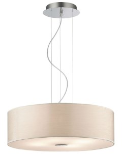 Светильник подвесной Woody SP4 D50 макс 4x60Вт Е27 Хром Металл ПВХ 087702 Ideal lux