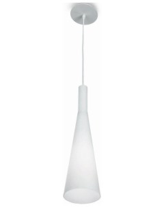 Светильник подвесной Milk SP1 D14см макс 60Вт Е27 Белый 026787 Ideal lux