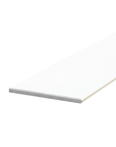 Столешница для кухни 1000х600x26мм с торцевыми планками белый Skif