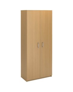 Шкаф для одежды двухдверный с выдвижной штангой МФ Стиль Бук 820 430 2030 Виско