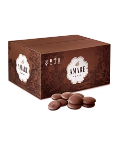 Шоколад темный Amare без сахара 57 капли 20 мм 3 кг Победа вкуса