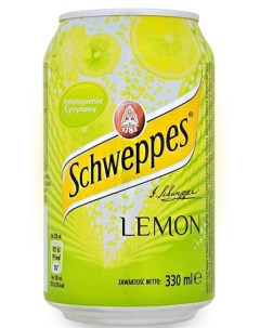 Газированный напиток Schweppes Lemon Упаковка 24 шт Nobrand