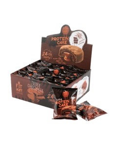 Протеиновое печенье Extra Protein Cake шоколадный фондан 70 г Fit kit