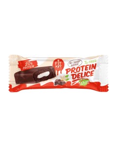 Протеиновый батончик Protein Delice шоколад и ваниль 60 г Fit kit