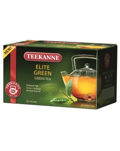 Чай зеленый elite green 20 пакетиков Teekanne