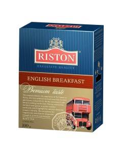Чай черный Английский завтрак листовой 100 г Riston