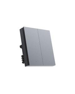 Умный настенный выключатель Smart Wall Switch H1 Pro двойной с нулевой линией Aqara