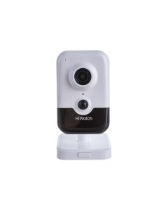 IP камера видеонаблюдения DS I214 B 2 8мм с EXIR подсветкой до 10м микрофоном и Hiwatch
