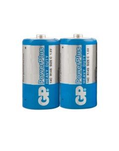 Батарейка PowerPlus C R14 14G солевая OS2 комплект 8 батареек 4 упак х 2шт Gp