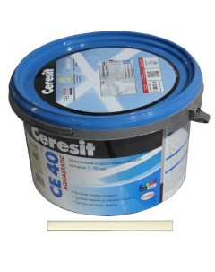 Затирка CE 40 Aquastatic 40 жасмин 2 кг Ceresit