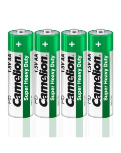 Батарейки HEAVY DUTY Green R6 316 4S комплект 40 батареек 10 упак х 4шт Camelion