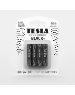 Батарейки AAA BLACK алкалиновые 4шт Tesla energy