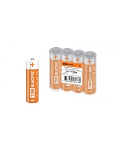 Батарейки TDM Alkaline LR6 AA 1 5V SR 4 комплект 20шт 5 упак х 4шт Tdm еlectric