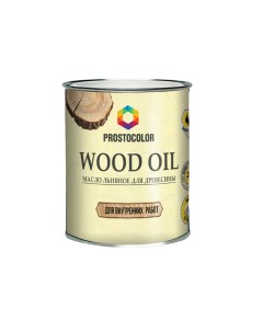 ПРОСТОКОЛОР Масло льняное для древесины WOOD OIL 2 2 л 95845 Goodhim