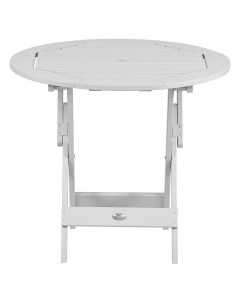 Стол для дачи обеденный 700367 светло серый серый 80х80х70 см Интерлинк