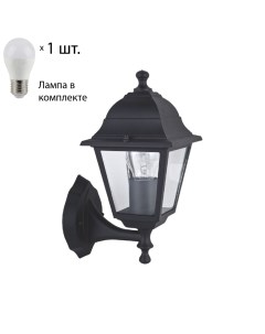 Уличный светильник с лампочкой Leon 1812 1W Lamps E27 P45 Favourite