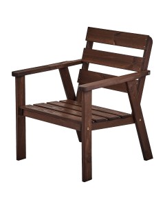 Садовое кресло Ньюпорт 600152 66х62х76см темно коричневый коричневый Интерлинк
