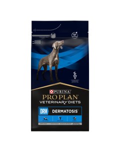 Сухой корм для собак при дерматозах и выпадении шерсти 3 кг Pro plan veterinary diets
