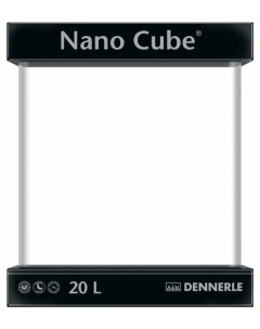 Нано аквариум для растений для рыб NanoCube 20 л Dennerle
