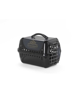 Сумка переноска для кошек и собак Luxurious черный 30x49x32см Moderna