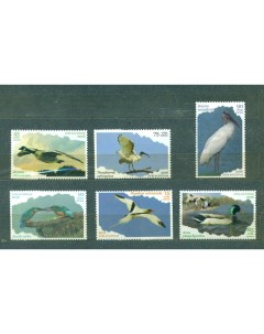 Почтовые марки Куба Водоплавающие птицы Птицы Почтовые марки мира