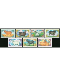 Почтовые марки Монголия Козы Козы Почтовые марки мира