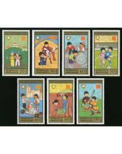 Почтовые марки Монголия Дети Дети Почтовые марки мира