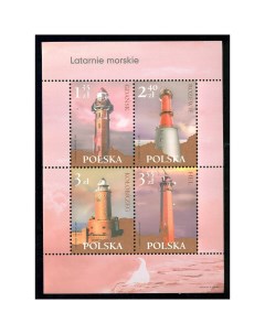 Почтовые марки Польша Маяки Маяки Почтовые марки мира