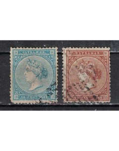 Почтовые марки Куба Королева Изабелла II Королевские особы Почтовые марки мира