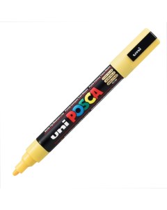 Маркер Uni POSCA PC 5M 1 8 2 5мм овальный соломенно желтый straw yellow 73 Uni mitsubishi pencil