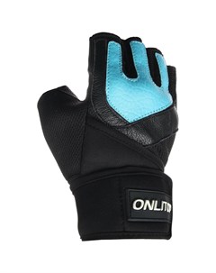 Перчатки спортивные размер универсальный цвет голубой Onlitop