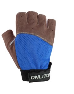 Перчатки спортивные размер s цвет синий Onlitop