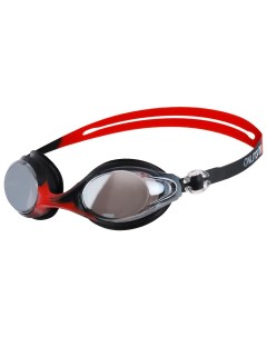 Очки для плавания взрослые цвет красный Onlitop