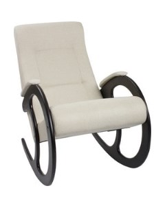 Кресло качалка МИ Модель 3 венге обивка Malta 01 А Мебель импэкс