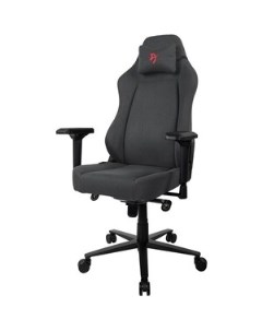 Компьютерное кресло для геймеров Primo Woven Fabric black red logo Arozzi
