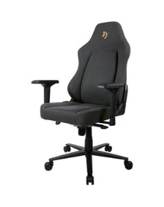 Компьютерное кресло для геймеров Primo Woven Fabric black gold logo Arozzi