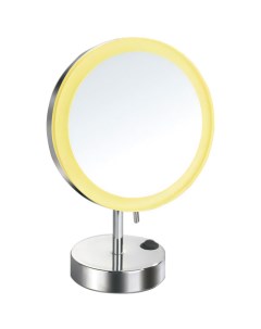Косметическое зеркало G6204 с подсветкой Хром Gappo