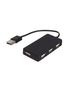 Хаб USB PF VI H023 4 Ports Black PF_C3217 Perfeo