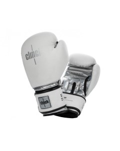 Перчатки боксерские Fight 2 0 бело серебристые 12 унций Clinch