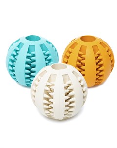 Игрушка для собак резиновая Мяч зубочистик цвет в ассортименте 5см Бельгия Duvo+