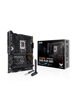 Материнская плата TUF GAMING Z690 PLUS WIFI Socket1700 Intel Z690 4xDDR5 DIMM 2PCI Ex16 4SATA3 7 1 c Asus