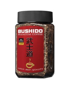 Кофе растворимый Red Katana 100г стеклянная банка сублимированный BU10009014 Bushido