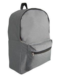 Рюкзак Simple Однотонный 1 отделение серый 830891 Silwerhof