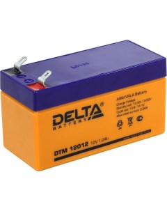 Аккумуляторная батарея для ИБП Delta DTM DTM 12012 12V 1 2Ah Delta battery