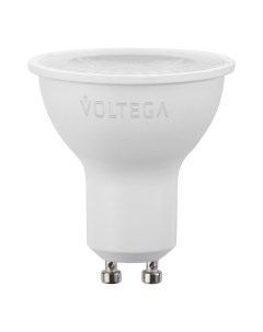 Лампа светодиодная GU10 2800К 7 Вт 550 Лм 170 265 В рефлектор матовая Voltega