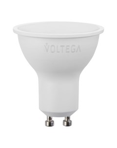 Лампа светодиодная GU10 2800К 7 Вт 580 Лм 170 265 В рефлектор матовая Voltega